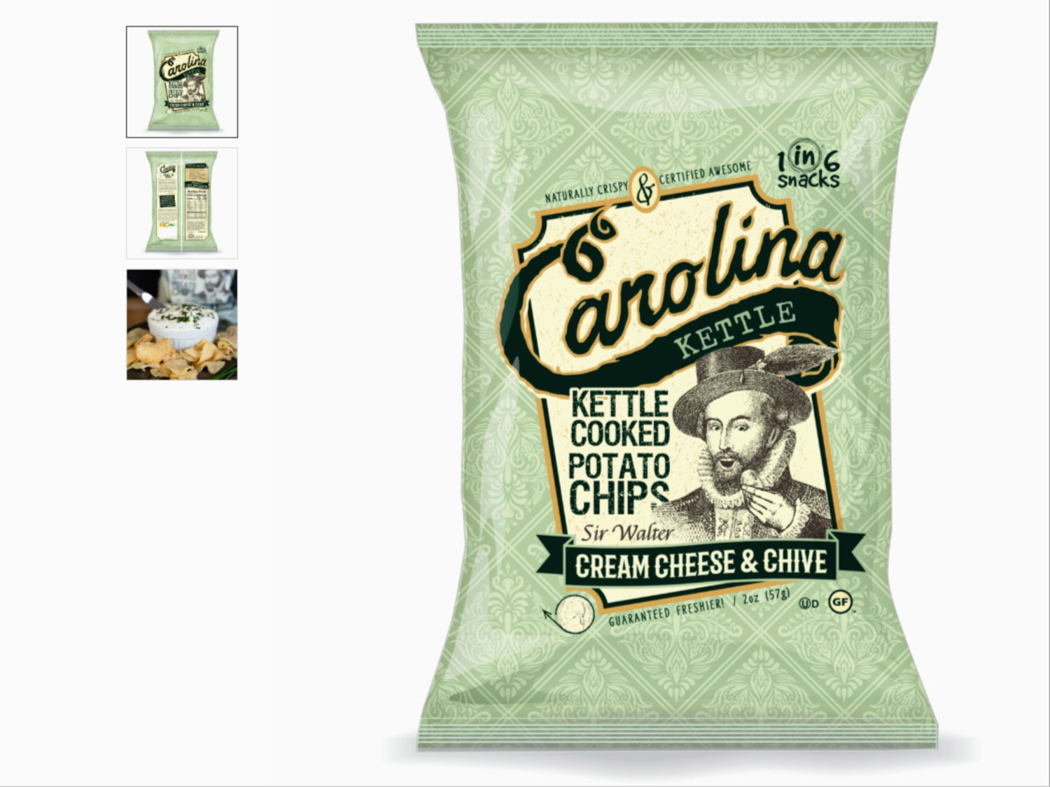 1 in 6 Snacks Kettle Chips